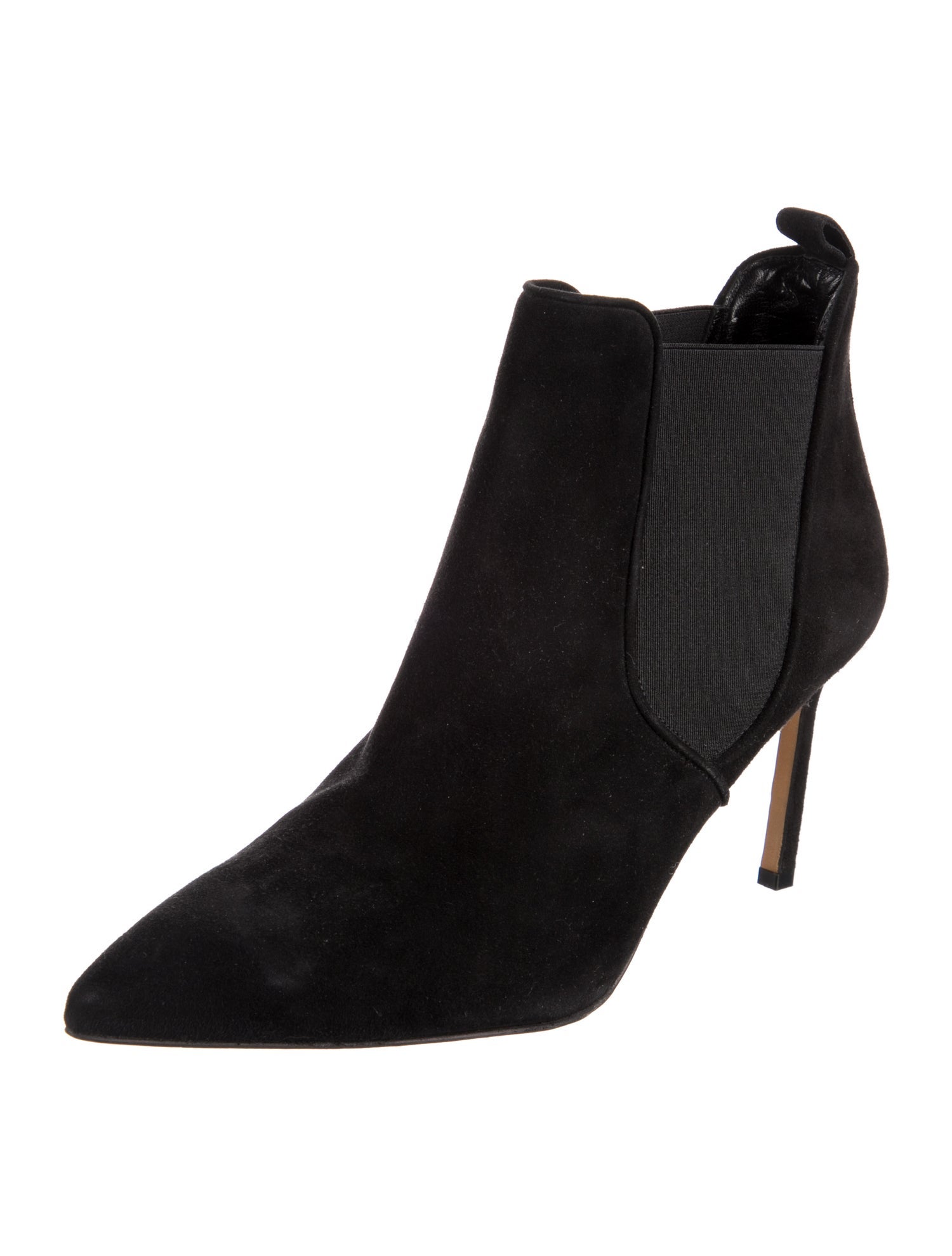Manolo Blahnik Suede Chelsea Boots