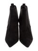Manolo Blahnik Suede Chelsea Boots