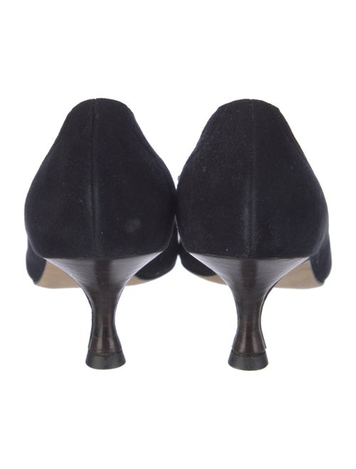 Manolo Blahnik Suede Pumps