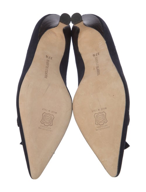 Manolo Blahnik Suede Pumps