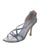 Manolo Blahnik Patent Leather Slingback Sandals