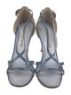 Manolo Blahnik Patent Leather Slingback Sandals