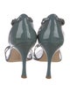 Manolo Blahnik Patent Leather Slingback Sandals