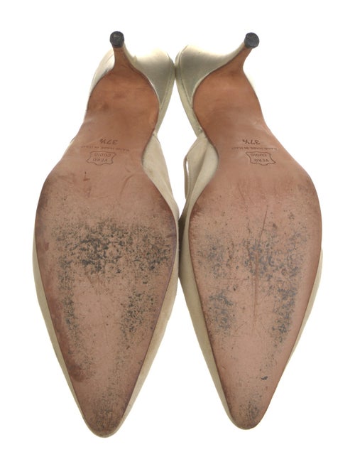 Manolo Blahnik Suede Mules