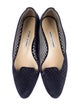 Manolo Blahnik Suede Flats