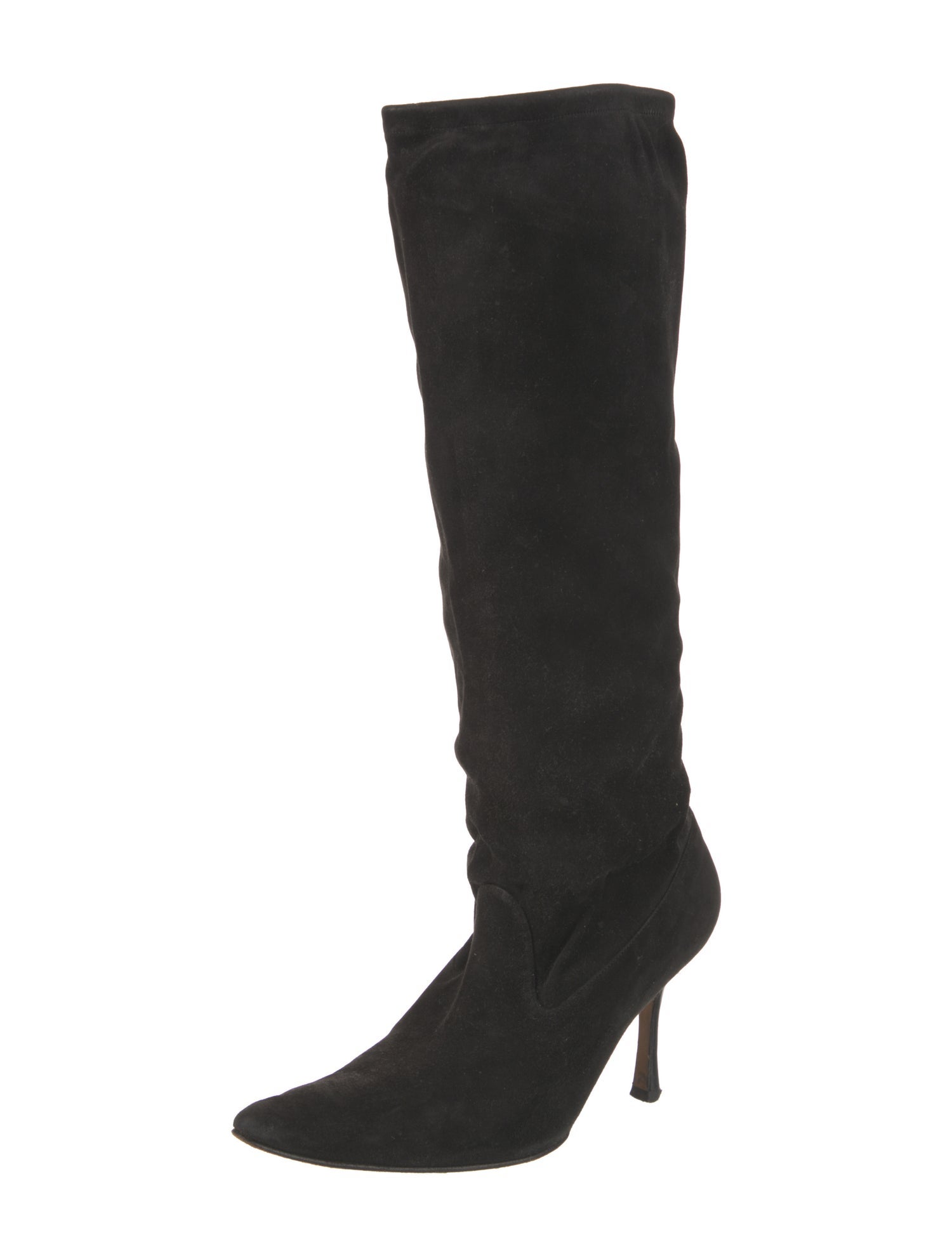 Manolo Blahnik Suede Boots