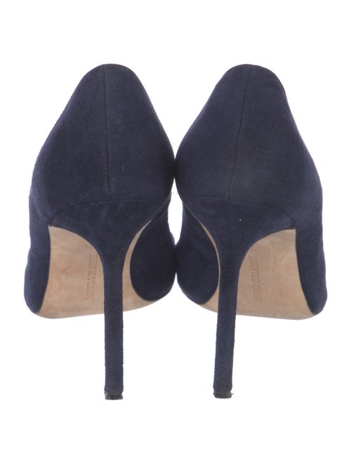 Manolo Blahnik Suede Pumps