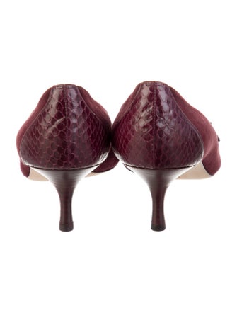 Manolo Blahnik Suede Pumps