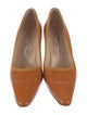 Manolo Blahnik Leather Pumps