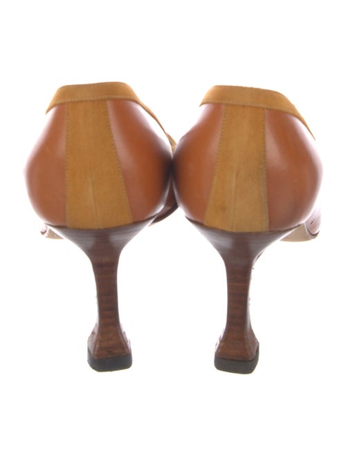 Manolo Blahnik Leather Pumps