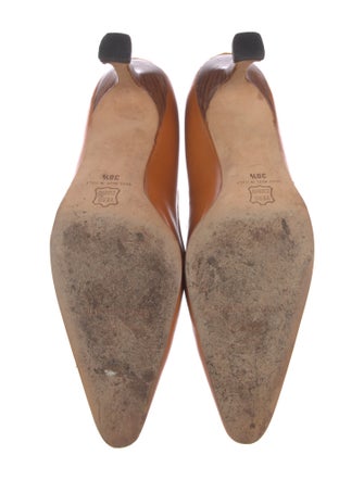 Manolo Blahnik Leather Pumps