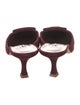 Manolo Blahnik Suede Mules