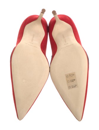 Manolo Blahnik Suede Pumps