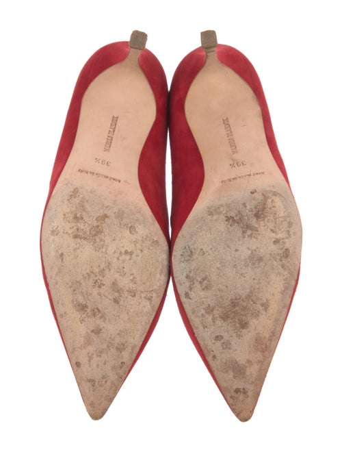 Manolo Blahnik Suede Pumps
