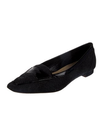 Manolo Blahnik Wool Flats