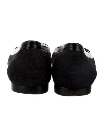 Manolo Blahnik Wool Flats