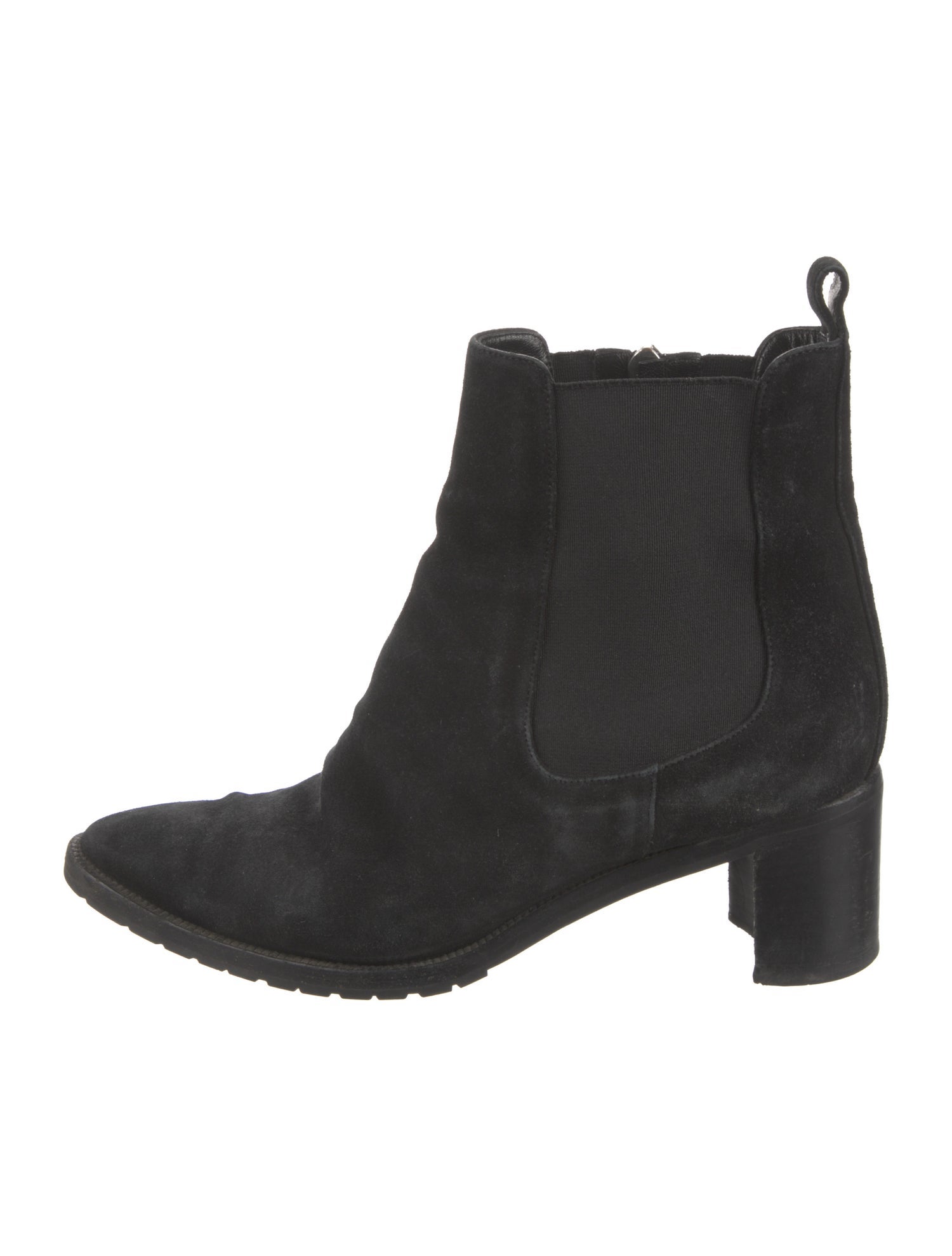 Manolo Blahnik Suede Chelsea Boots