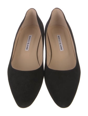 Manolo Blahnik Suede Pumps