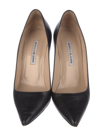Manolo Blahnik Leather Pumps
