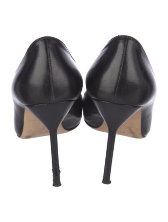Manolo Blahnik Leather Pumps