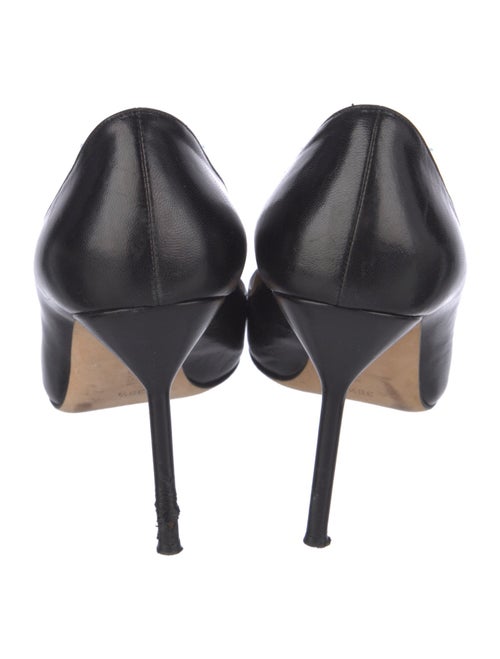 Manolo Blahnik Leather Pumps