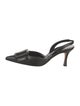 Manolo Blahnik Leather Slingback Pumps