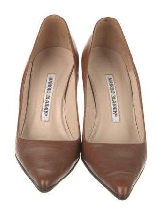 Manolo Blahnik Leather Pumps