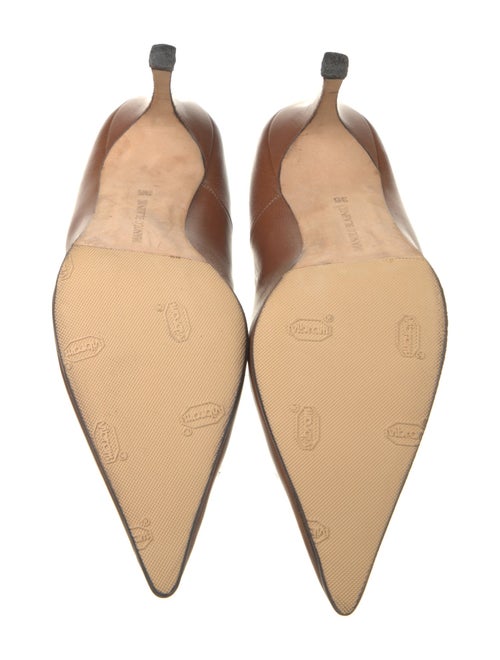 Manolo Blahnik Leather Pumps