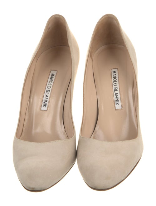 Manolo Blahnik Suede Pumps
