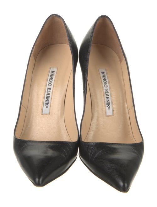 Manolo Blahnik Leather Pumps