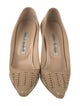 Manolo Blahnik Leather Pumps