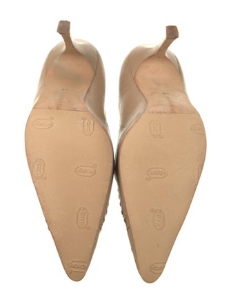 Manolo Blahnik Leather Pumps