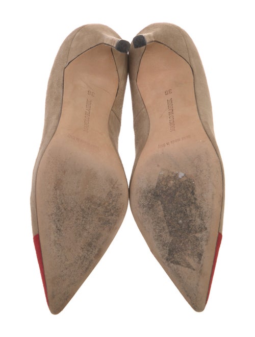 Manolo Blahnik Suede Pumps