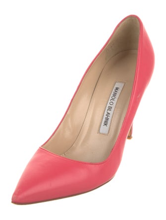 Manolo Blahnik Leather Pumps