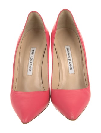 Manolo Blahnik Leather Pumps