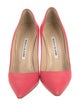 Manolo Blahnik Leather Pumps