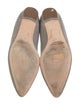 Manolo Blahnik Velvet Crystal Embellishments Flats