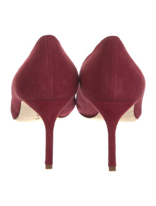 Manolo Blahnik Suede Pumps