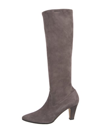 Manolo Blahnik Suede Boots