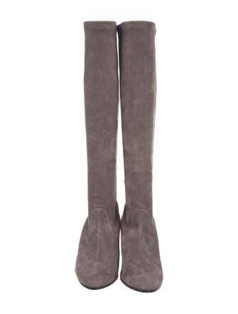 Manolo Blahnik Suede Boots