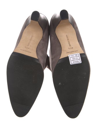Manolo Blahnik Suede Boots