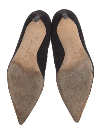 Manolo Blahnik Suede Sock Boots