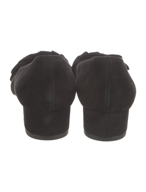 Manolo Blahnik Suede Flats