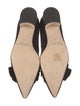 Manolo Blahnik Suede Flats