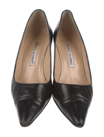 Manolo Blahnik Leather Pumps
