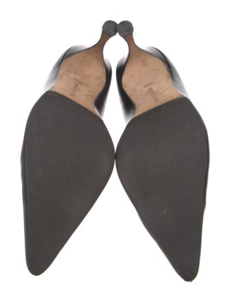 Manolo Blahnik Leather Pumps