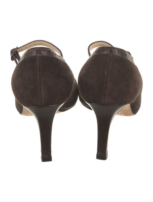 Manolo Blahnik Suede Pumps