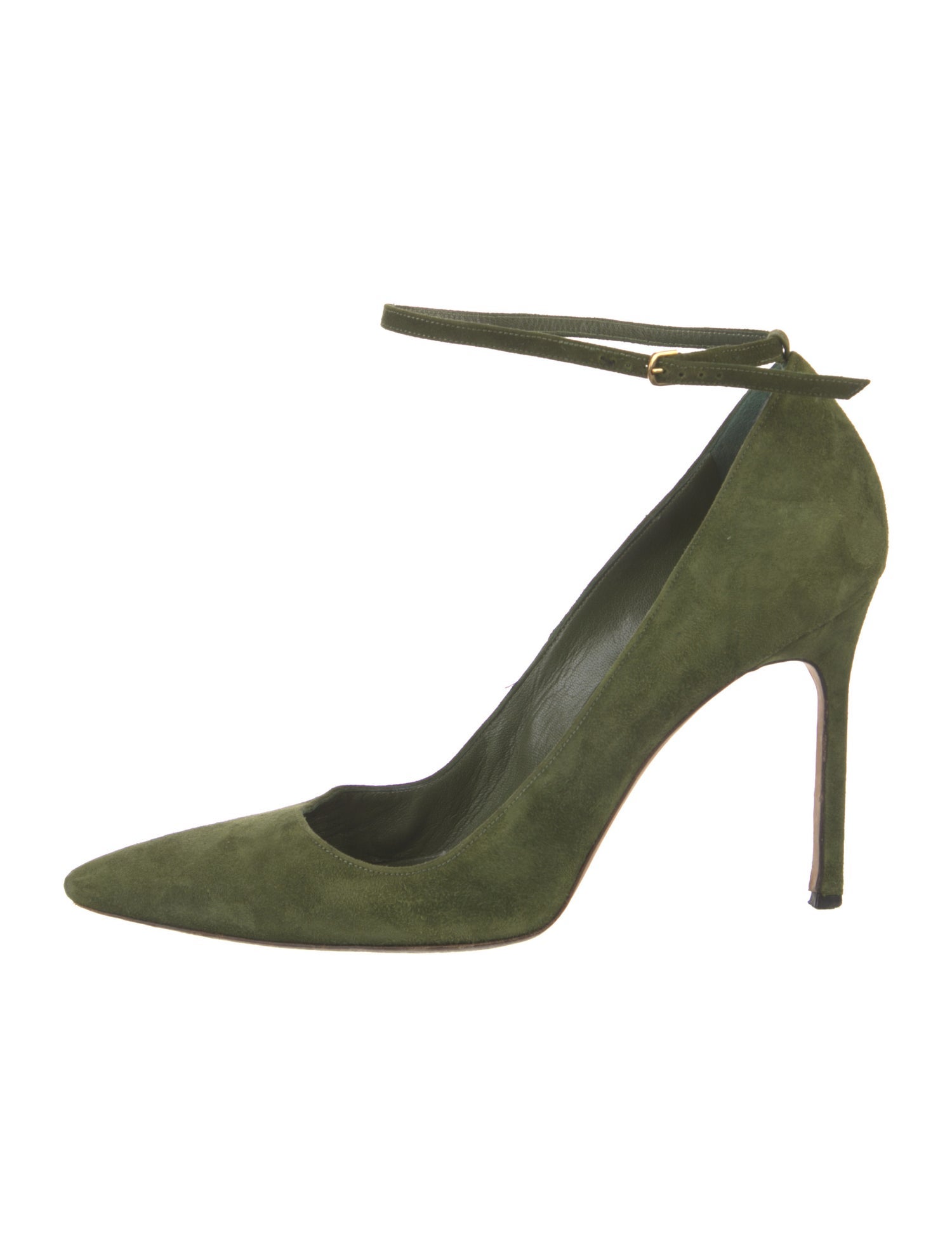 Manolo Blahnik Suede Pumps