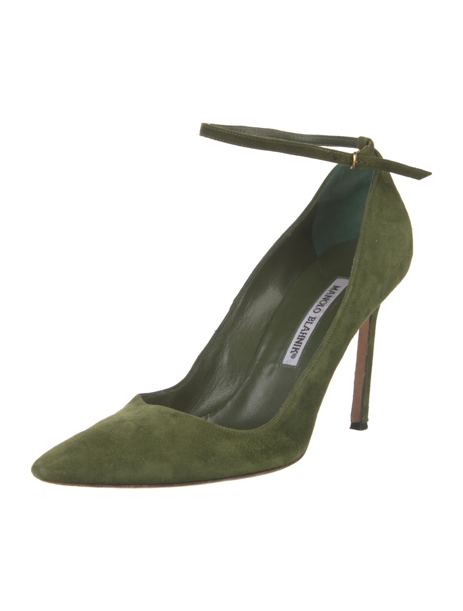 Manolo Blahnik Suede Pumps