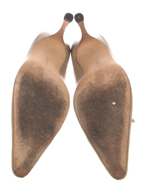Manolo Blahnik Lizard Pumps